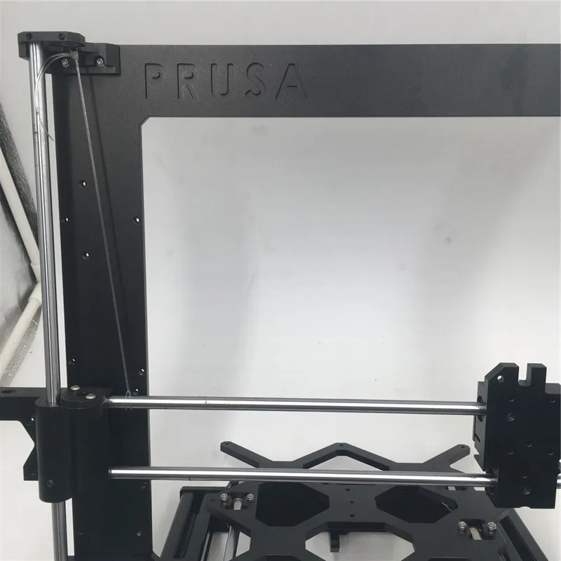 Funssor Prusa i3 MK3 3d принтер алюминиевый сплав Механическая Рамка комплект черный анодированный алюминиевый каркас набор