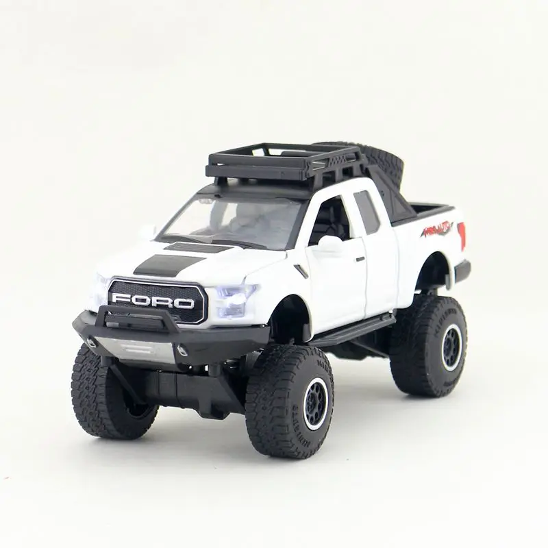 1:32/литья под давлением Металл Модель/Ford F 150 пикап Внедорожник/светильник &
