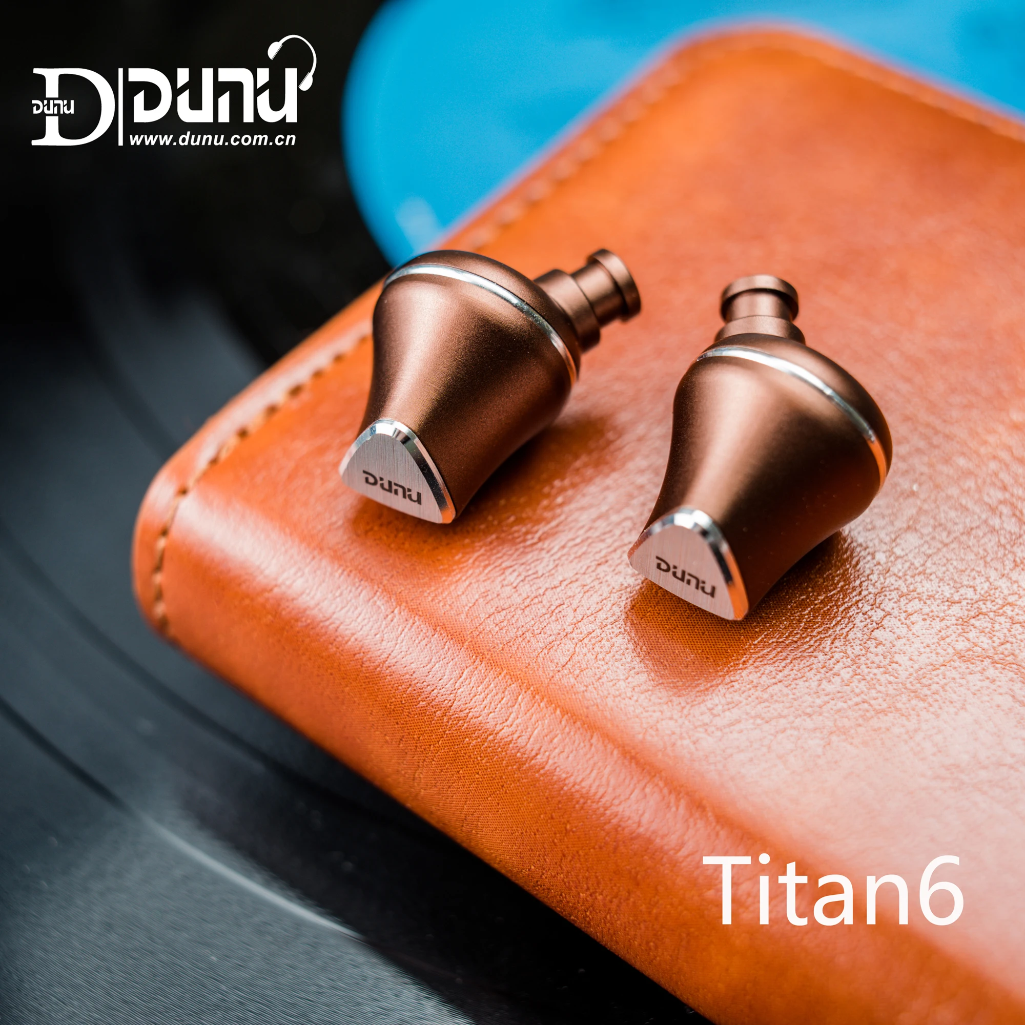 DUNU Titan6 Hi Res диафрагма бериллия динамический погружение Fi наушники вкладыши
