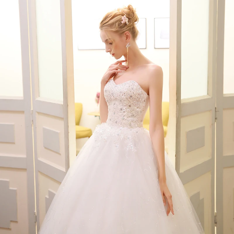 QQ Lover настоящая фотография размера плюс винтажное кружевное свадебное платье принцессы Vestido de Noiva бальное платье свадебное платье