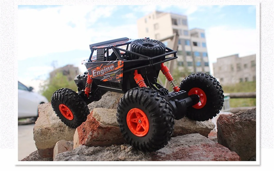 Wltoys 18428-B 1:18 Масштаб RC автомобиль 4WD RC багги RTR альпинист автомобиль внедорожный пульт дистанционного управления автомобиль радио управление отличная мощность RC Гусеничный