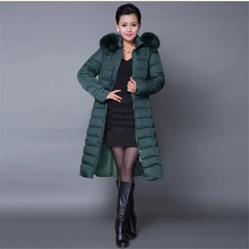 AYUNSUE/женская зимняя куртка больших размеров 5XL, стеганая куртка, толстая Тонкая куртка с капюшоном, пальто с хлопковой подкладкой из искусственного меха, Женское пальто LX57