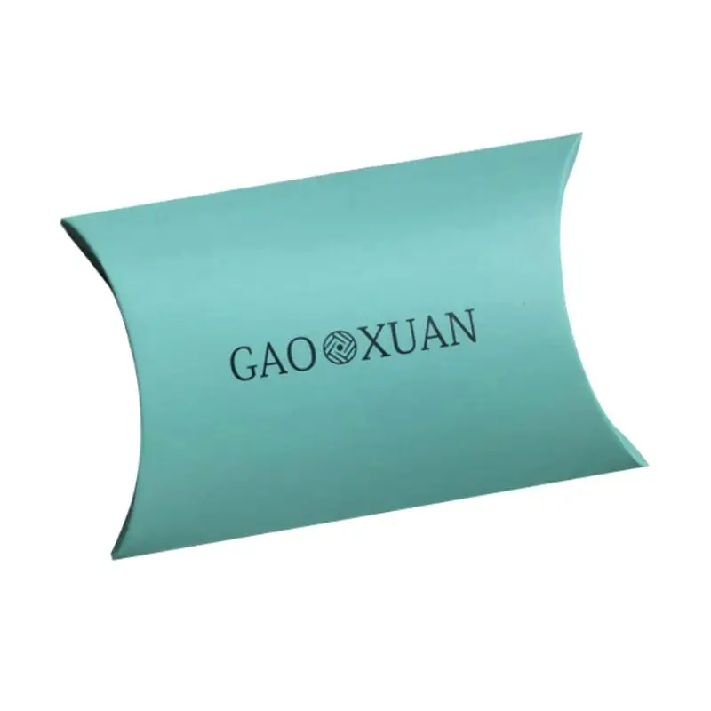 

Vintage Pillow Shape Jewelry Necklace Earrings Display Box Rectangle Container Wedding Favors Gift Packing Paper Case Party