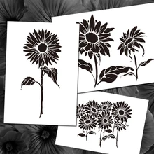 Красочные аэрографические шаблоны трафарет BPS-003 огонь череп ворс Аэрограф живопись шаблоны шаблонов