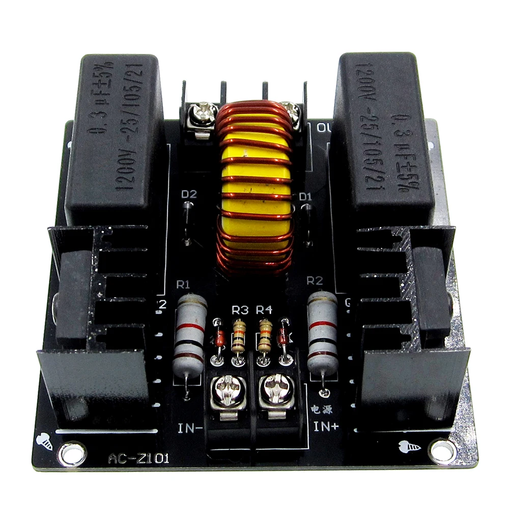 ZVS Тесла катушки Маркса генератор DC 12 В -В 30 в 20A 1000 Вт Высокое напряжение питание собранный доска