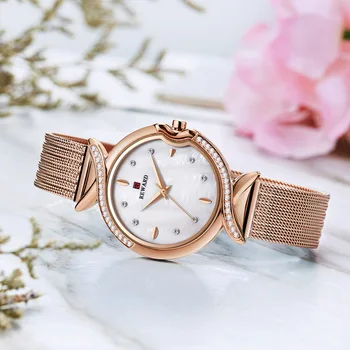 

Fashion Luxury Brand Women Quartz Watch Creative Designer Ladies Wrist Watch Montre Femme 2019 Female Clock relogio feminino New
