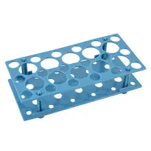 Пластиковая 28 отверстий съемная 2 слоя 15 мл стойка для центрифужных пробирок держатель