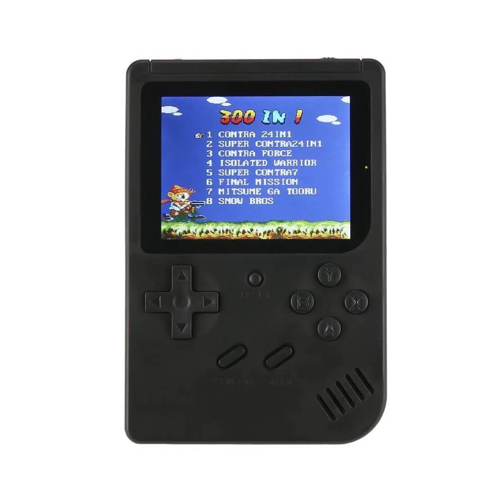 S6 Mini Retro Gaming  Handheld Gaming Console Built-in 168 Games Console Classic Games Handheld Game Player