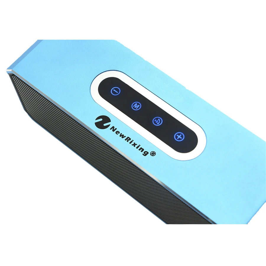 Металлический алюминиевый сплав беспроводной Bluetooth динамик 3D стерео Колонка портативная fm-радио звуковая система Subwoof caixa de som для телефона