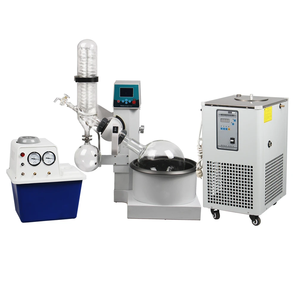 

5L Motor Lift Rotary Evaporator with Vacuum Pump & Chiller