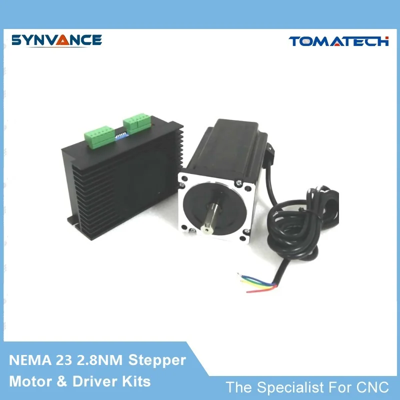 

NEMA23 2.8NM 2 Phase Package Hybrid Stepper Motor Driver