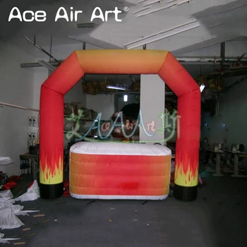 Cheap New Design Inflatable Arched Bar/inflatable Drinking Bar /inflatable Concession Booth Bar Counter For Promotion