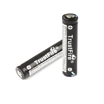 

TrustFire 10440 3.7V 600mAh Rechargeable Li-ion Battery with PCB Protection Power Source for LED Flashlight (1 Pair)