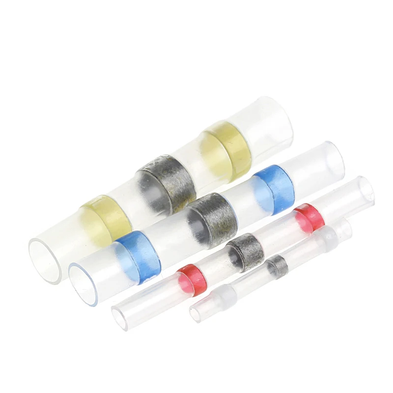 

40Pcs 4 Sizes Waterproof Solder Sleeve Heat Shrink Tube Wire Terminal Connectors