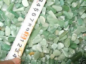 

2.2lb WONDERFUL NATURAL GREEN JASPER QUARTZ CRYSTAL TUMBLED STONE