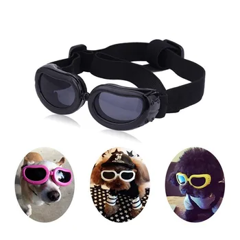 

Pet Dog Cat Sunglasses 4 Colors Adjustable Eyepiece for Puppy Small Dogs Glasses Windproof Cats Goggles Summer Pet Accessories