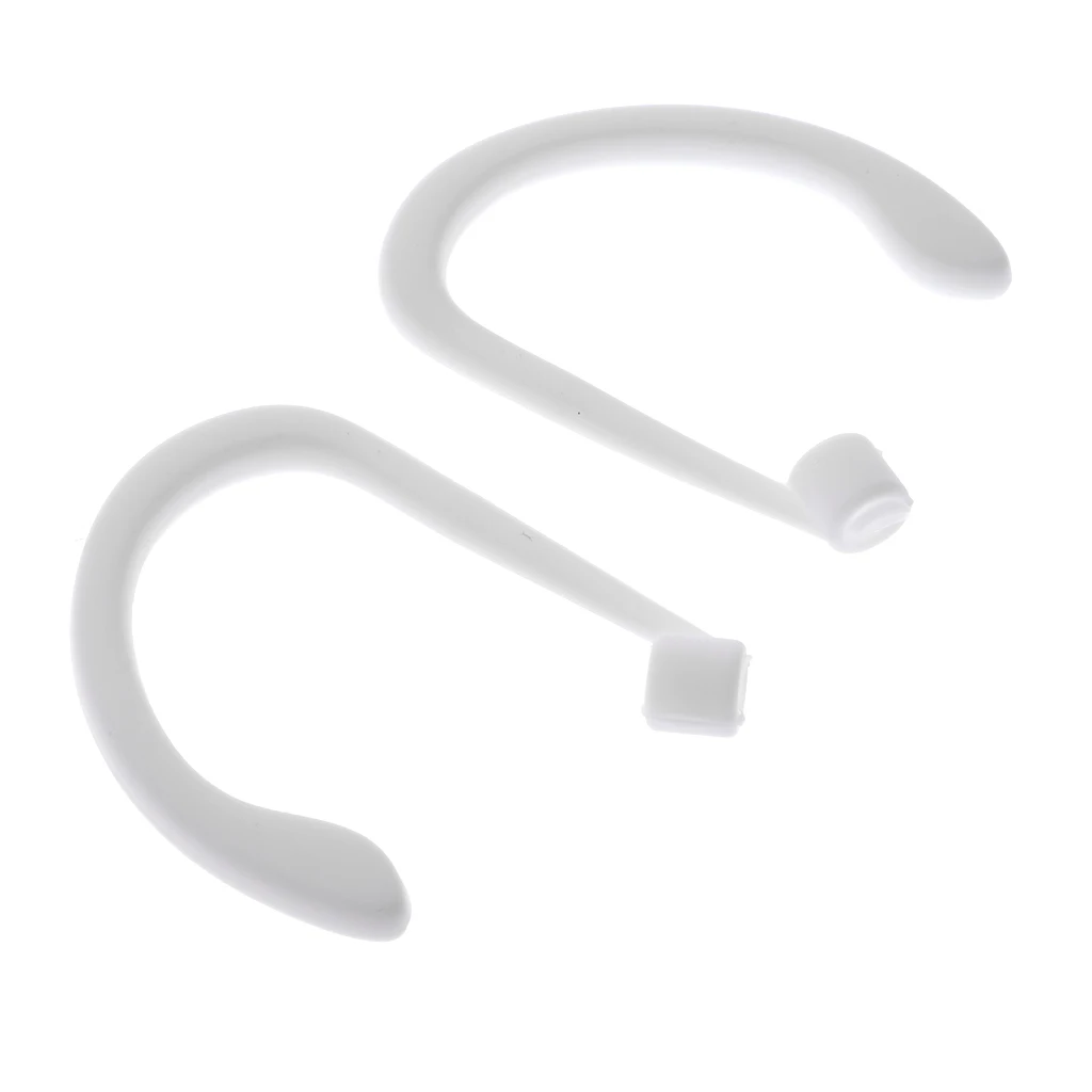 1 Pair Silicone Sports Earphone Anti-lost Ear Hook Holder for Apple AirPods iPhone 7 8 X Earpods Strap