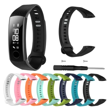 

Sports Silicone Bracelet Strap Wristband For Huawei Honor 3 Smart Watch Band