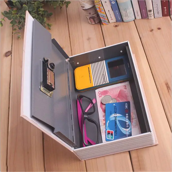 Storage Safe Box Dictionary Book Bank Money Cash Jewellery Hidden Secret Security Locker TB Sale