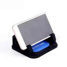 Силиконовый автомобильный коврик, нескользящий легкий Автомобильный кронштейн для приборной панели мобильного телефона, товары для интерьера автомобиля