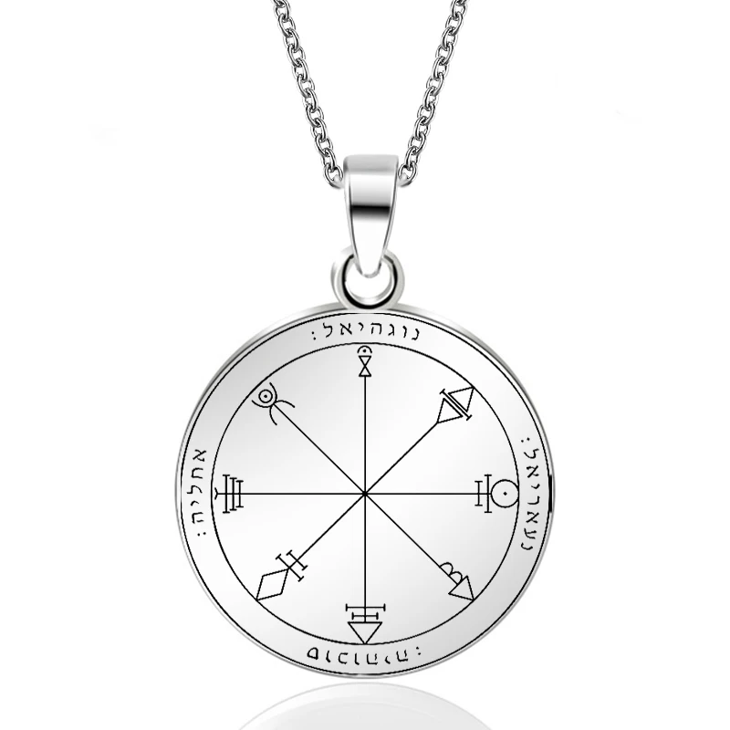 Ожерелья ABAICER с подвеской из нержавеющей стали логотипом Первая Pentacle of Venus