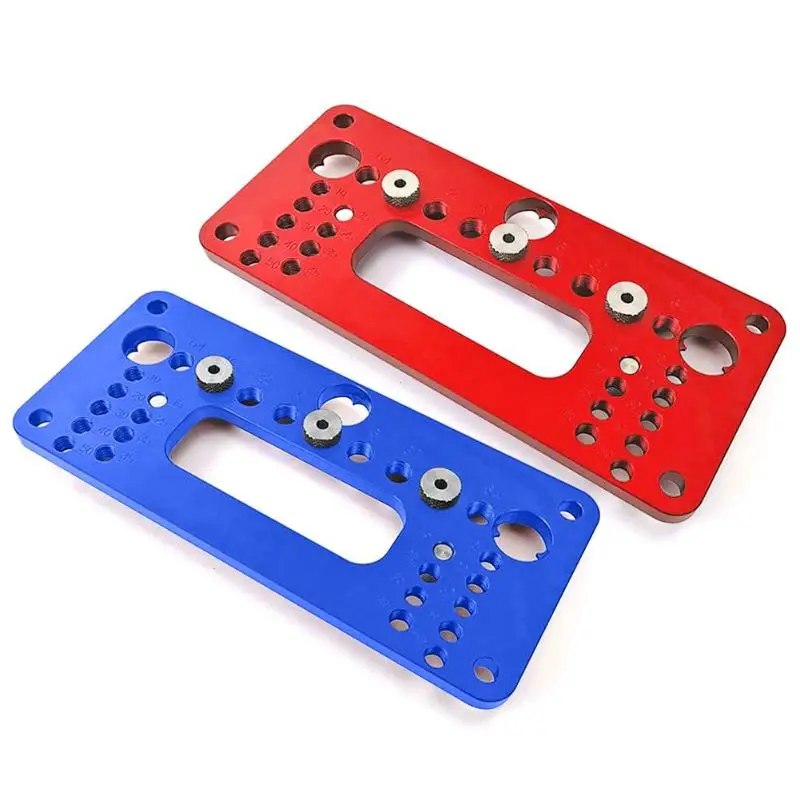 

Aluminum Alloy Drill Punch Locator Wardrobe Door Woodworking Joinery Hand Tools