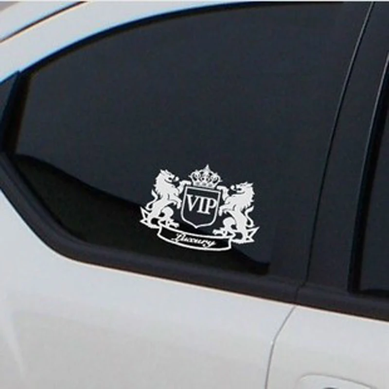 1 шт. новые стильные разные наклейки для автомобиля VIP зеркальные виниловые с