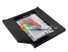 Laptop 2nd SSD HDD Caddy for Apple Macbook Pro 2011 MC700LL/A A1278 13-Inch SATA 3 Second Solid State Hard Disk Drive Enclosure