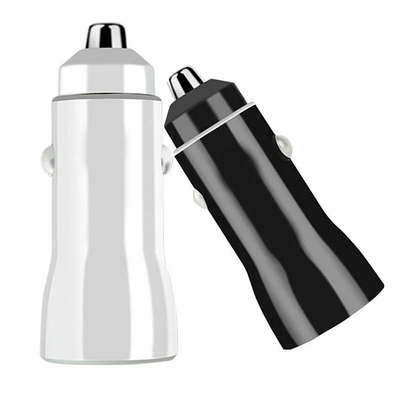 العالمي 5 V 3.1A QC3.0 سريع الشحن السريع المزدوج 2 منفذ USB للسيارة مهايئ شاحن لهواوي P30 P20 برو لايت اللوحي شاحن سيارة