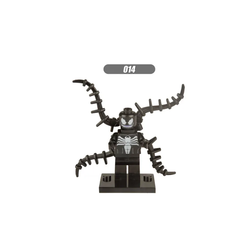 

Single Sale Super Heroes Star Wars 014 Venom Model Mini Building Blocks Figure Bricks Toys kids gifts Compatible Legoed Ninjaed