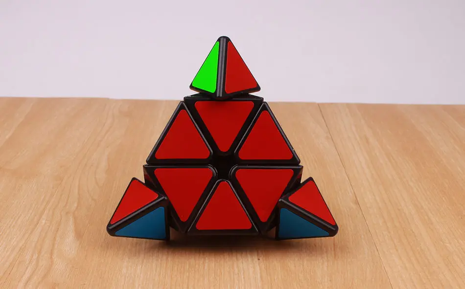 Shengshou chuanqi pyramidcube волшебный скоростной Куб Профессиональная головоломка Пирамида cubo magico развивающая игрушка для детей