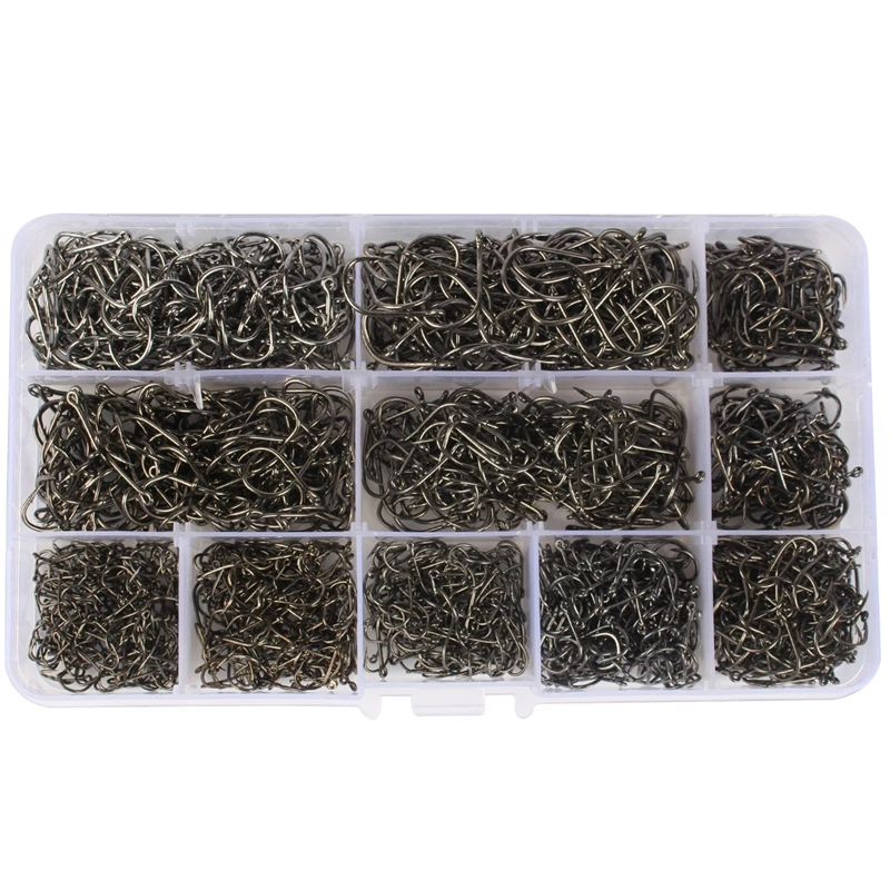 1600pcs/Suit Mixed 3#-12# Pipe pay Ise Nigeria Fishing Hook Barbed Hook Set in Fly Fishhooks Jig Barbed With Hole Fishing Tackle 1600pcs/Suit Mixed 3#-12# Pipe pay Ise Nigeria Fishing Hook Barbed Hook Set in Fly Fishhooks Jig Barbed With Hole Fishing Tackle