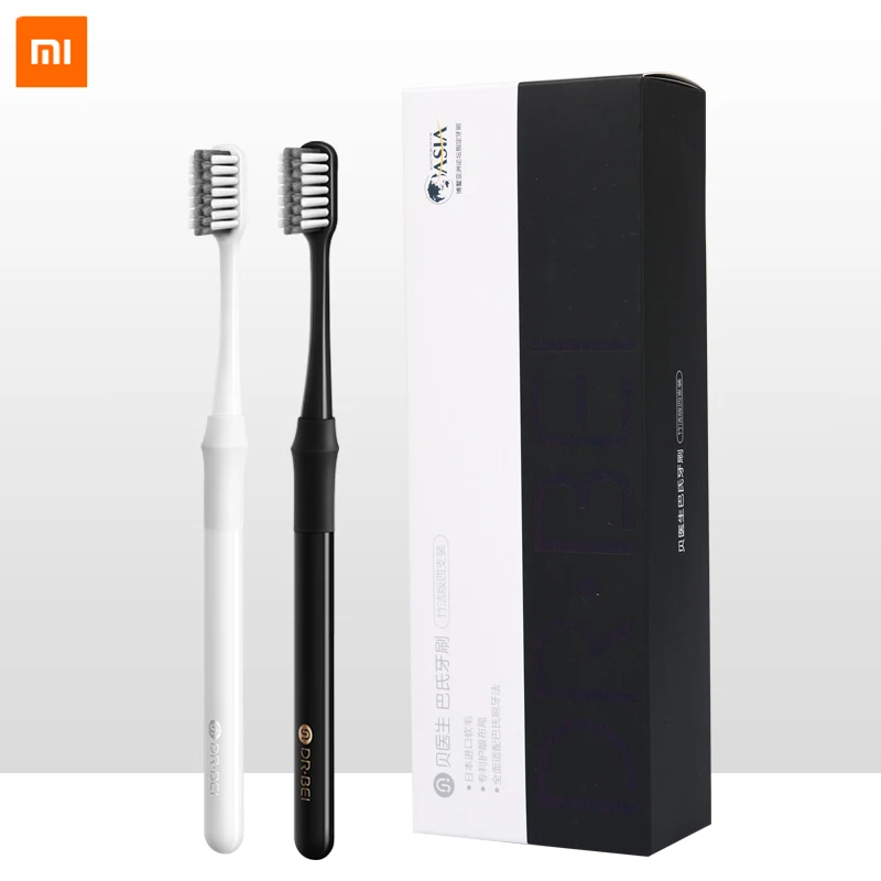 

2 Colors Xiaomi Youpin Doctor B Tooth Mi Bass Method Better Brush Wire Couple Including Travel Box for Mijia Smart Home