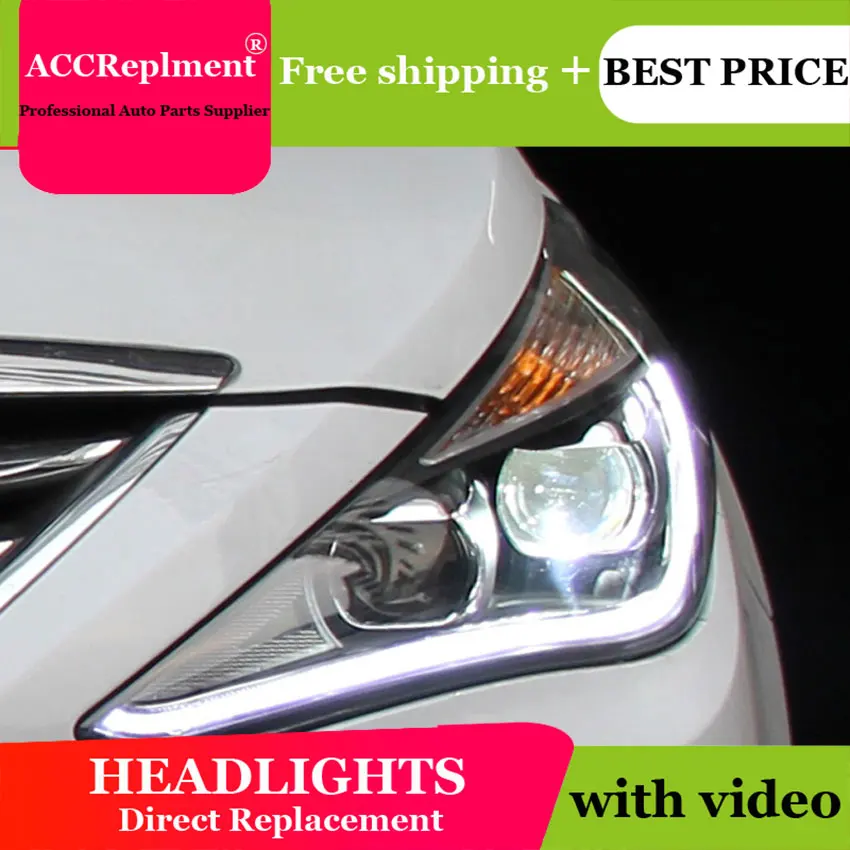 Sonata Headlights 2011 