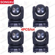 Songxu 4 шт./лот Новое поступление 1x10 Вт и 4x10 Вт RGBW два боковых светодиодный луч света мытья луч шайба для стадии диско ночной клуб/sx-mh041010