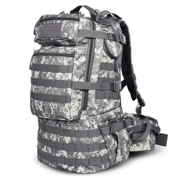 

Hot Outdoor Backpack 50l Camping Hiking Backpack Tactical Bag Man Tactical Military Bag Camouflage Backpack Man Trekking