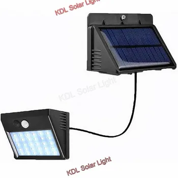 

30 LEDs Solar Powered Lights Outdoor Wireless Motion Sensor Lighting Security Waterproof Wall Spotlights Street Pathway