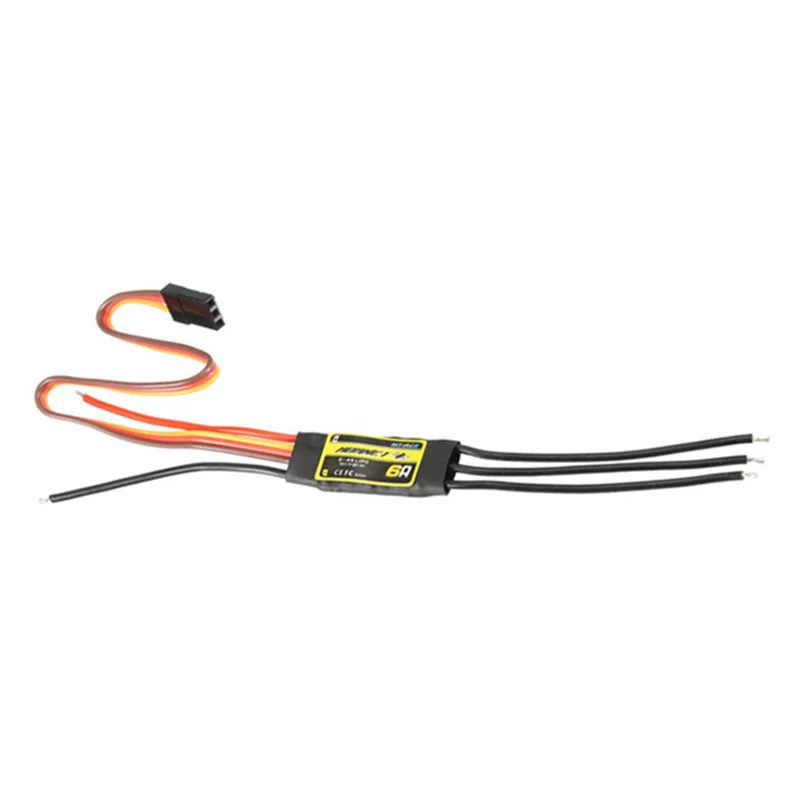 HTIRC Hornet 6A Fix-wing ESC бесщеточный ESC 2-4S LiPo 5V BEC 0.5A электронный регулятор скорости для самолетов с фиксированным крылом RC дронов