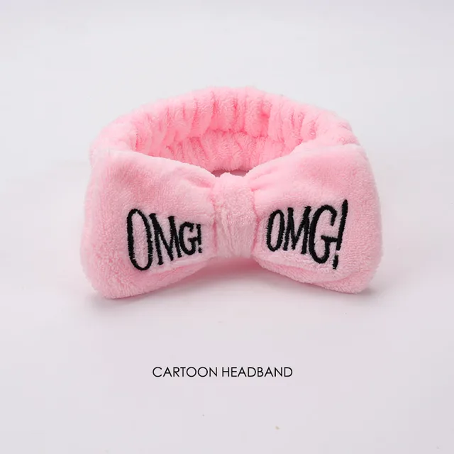 58 Styles Hair Bands for Women and Girls Makeup Mask Stretch Hair Band Cat Rabbit Ears Headdress Cartoon Hair Accessories A185-49