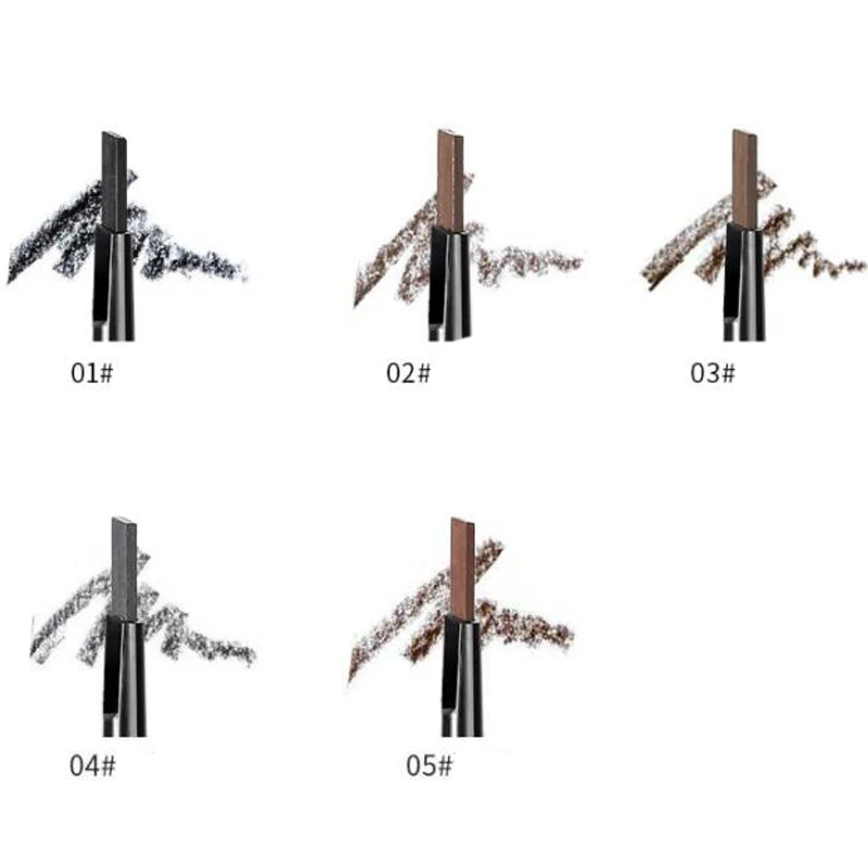 48 шт Изготовитель: nanda 5 цветов дешевый карандаш для бровей долговечные натуральные тени для бровей татуаж бровей автоматический карандаш для бровей Макияж