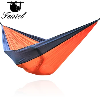

Gray Orange Gray Color 300*200cm Nylon Hammock
