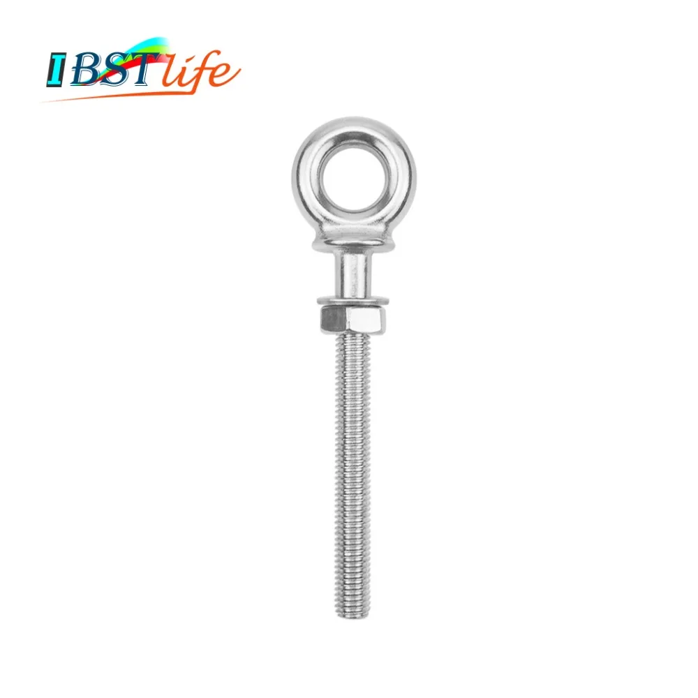Not for Lifting 6 Length Imported Threads 316 Stainless Steel Eyebolt