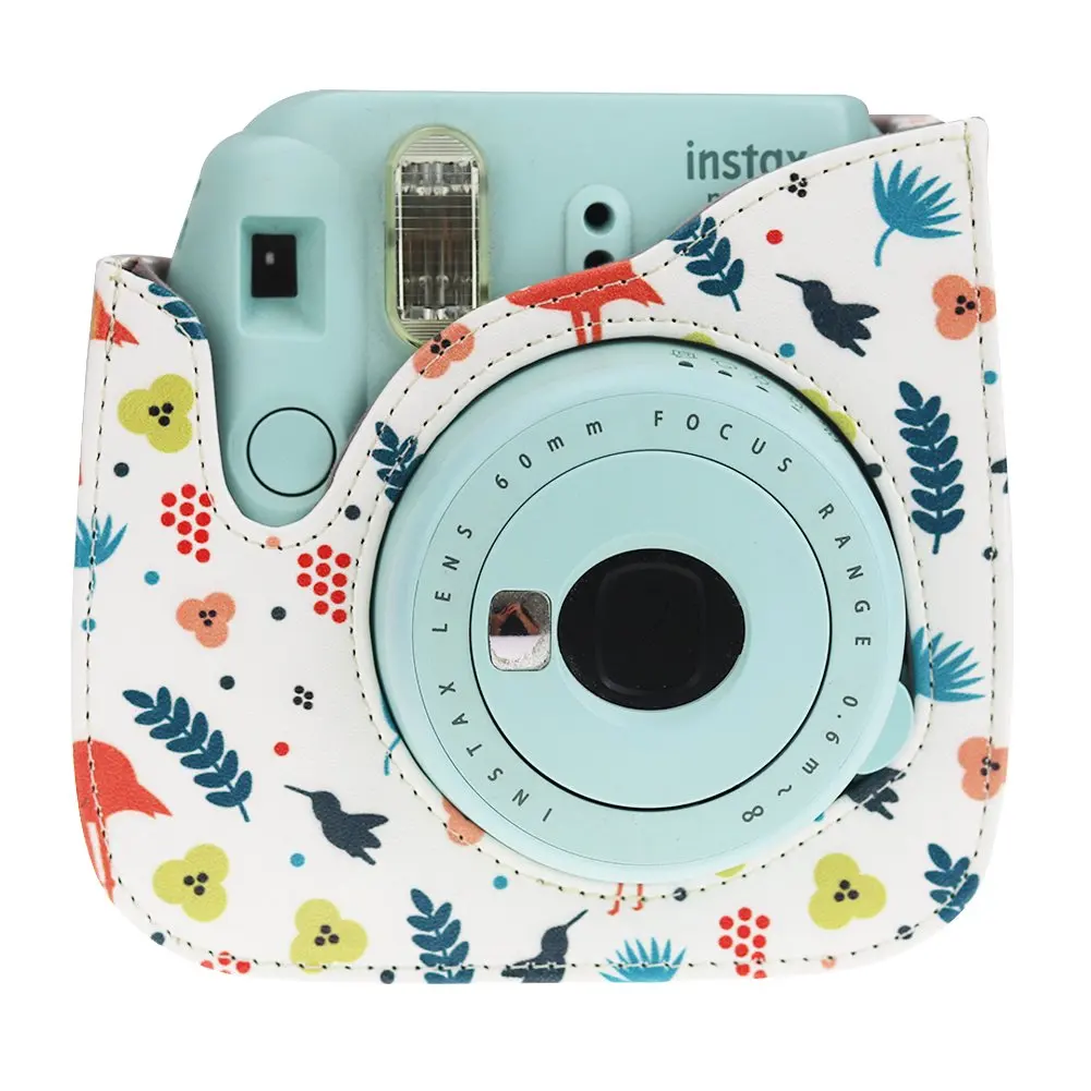 Чехол для камеры Instax Mini 9 из искусственной кожи Fujifilm 8 мгновенная камера с