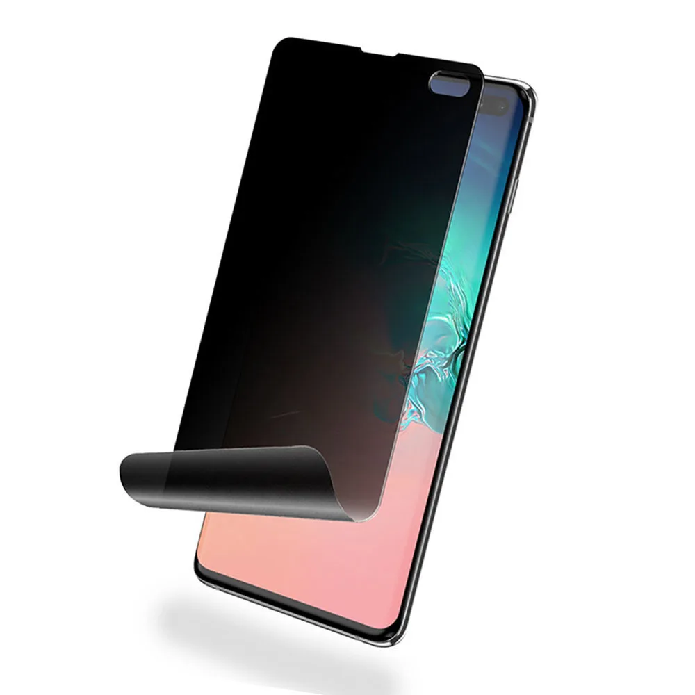 

Ultra-thin Front Full Cover Privacy Soft Hydrogel Film For Samsung Galaxy S10 Plus S10 E Anti-Peeping Screen Protector Soft Film