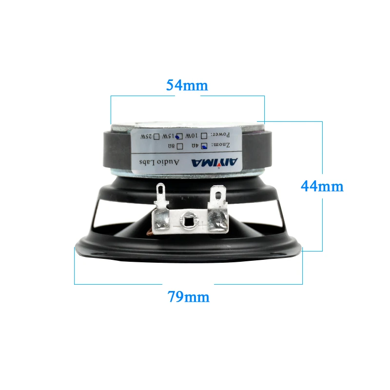 AIYIMA 3 дюймов 15 Вт аудио портативные колонки 4Ohm водостойкий Полный частоты бас