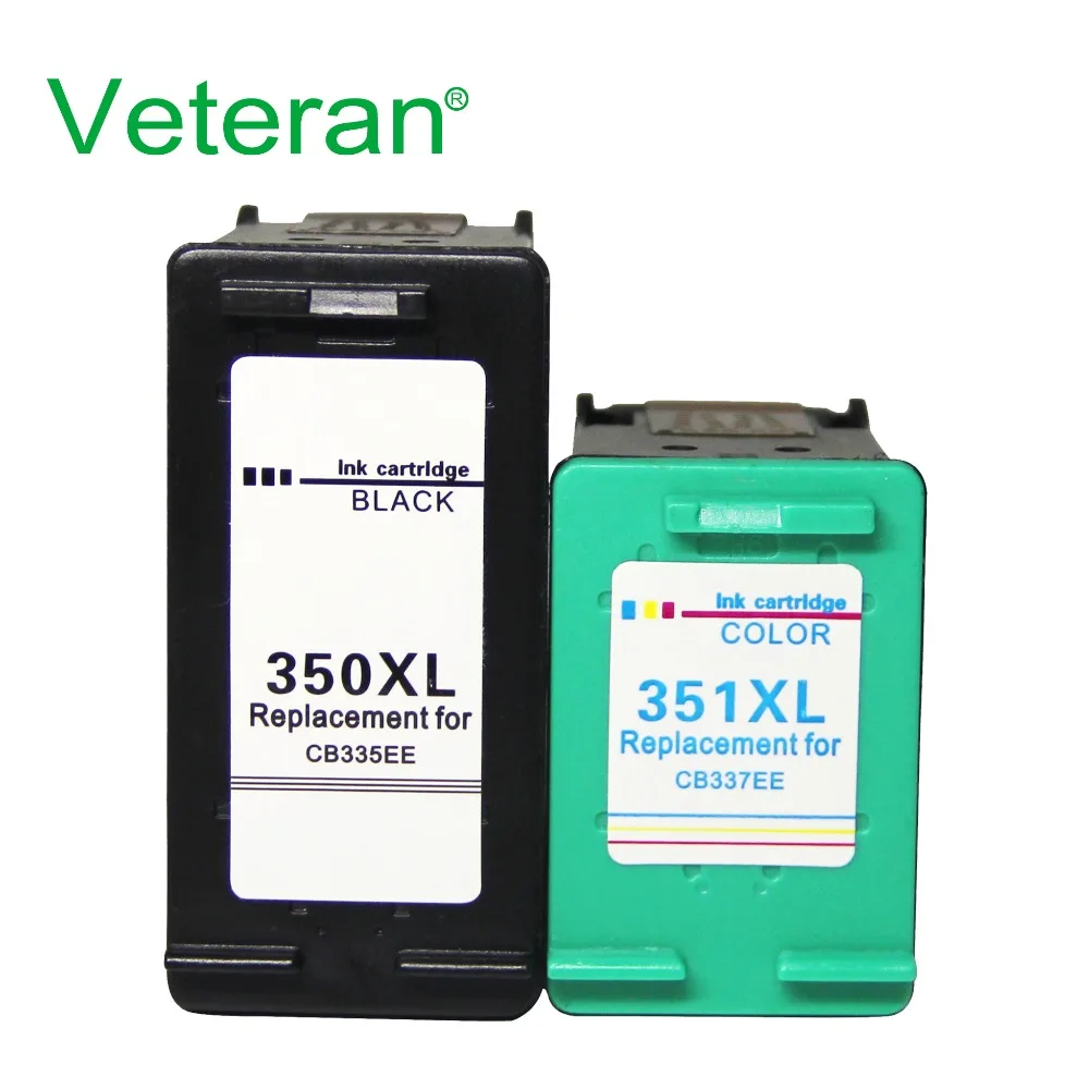 

Veteran 350XL 351XL Ink cartridge replacement for hp 350 351 hp350 D4200 C4480 C4580 C4380 C4400 C4580 C5280 C5200 C5240 printer