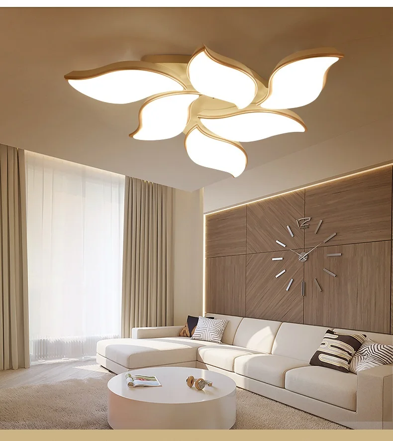 Modern LED Ceiling Lamp With Remote Control Home Deco Lighting Fixtures Ceiling Lights For Living Room Bedroom Lampara Techo 32