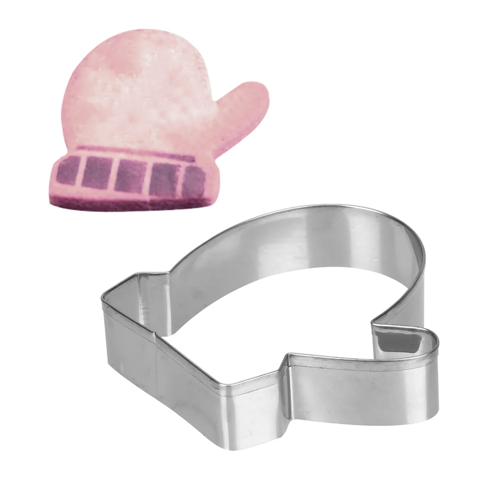 

DIY Cookie Tools Biscuit Mold Gingerbread Cookie Cutter Cake Decorating Tool Xmas Christams Glove Bakeware Kitchen Tools