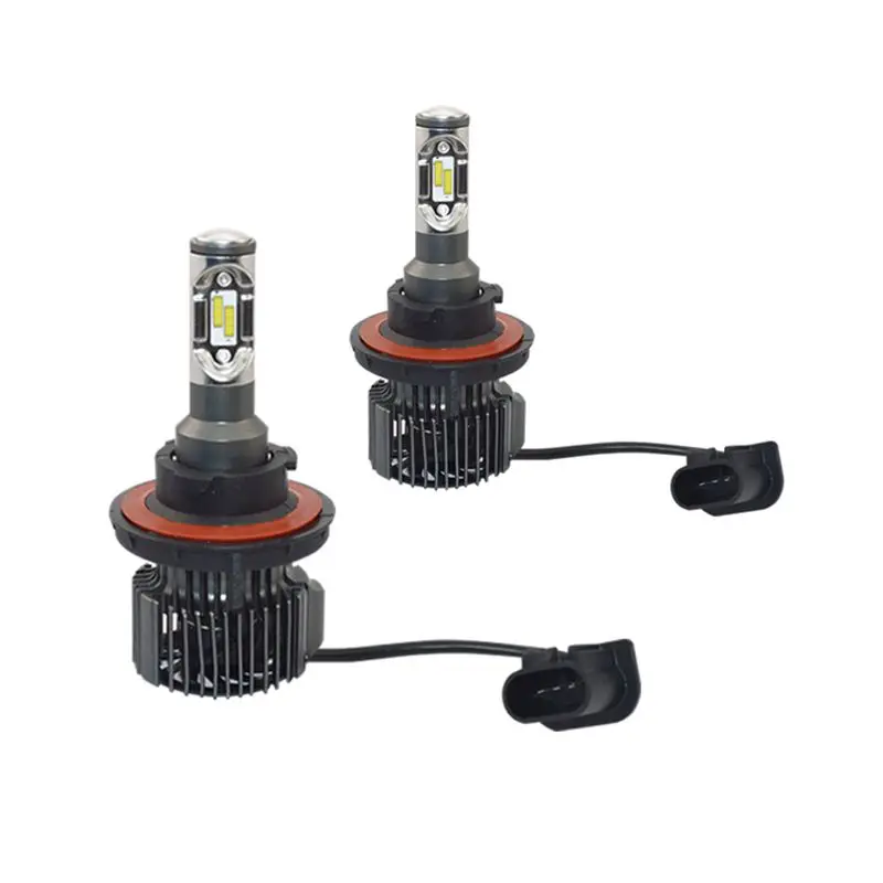 

2x V2 H13 DC11-30V Car Headlights Low Beam White, 72W, lumens 8400LM, Titanium gray