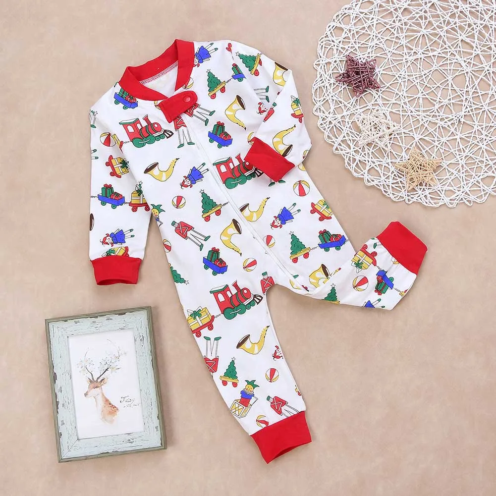 

Children Kids Baby Bodysuit Jumpsuit Jumper Long Sleeve Printing Cute Clothing @ZJF
